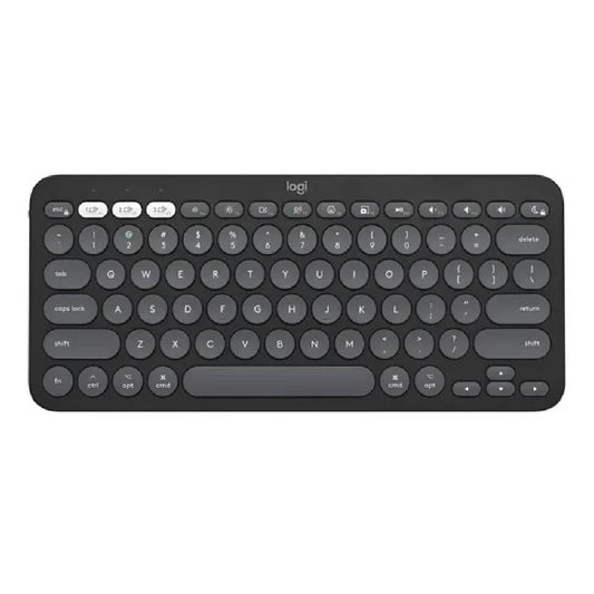 Teclado Logitech K380s Negro Qwerty Español Inalámbrico