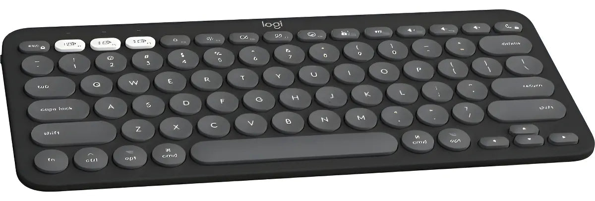 Teclado Logitech K380s Negro Qwerty Español Inalámbrico