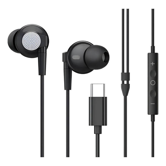 Auriculares Tipo C In Ear Hi-fi Estéreo Con Mic + Control