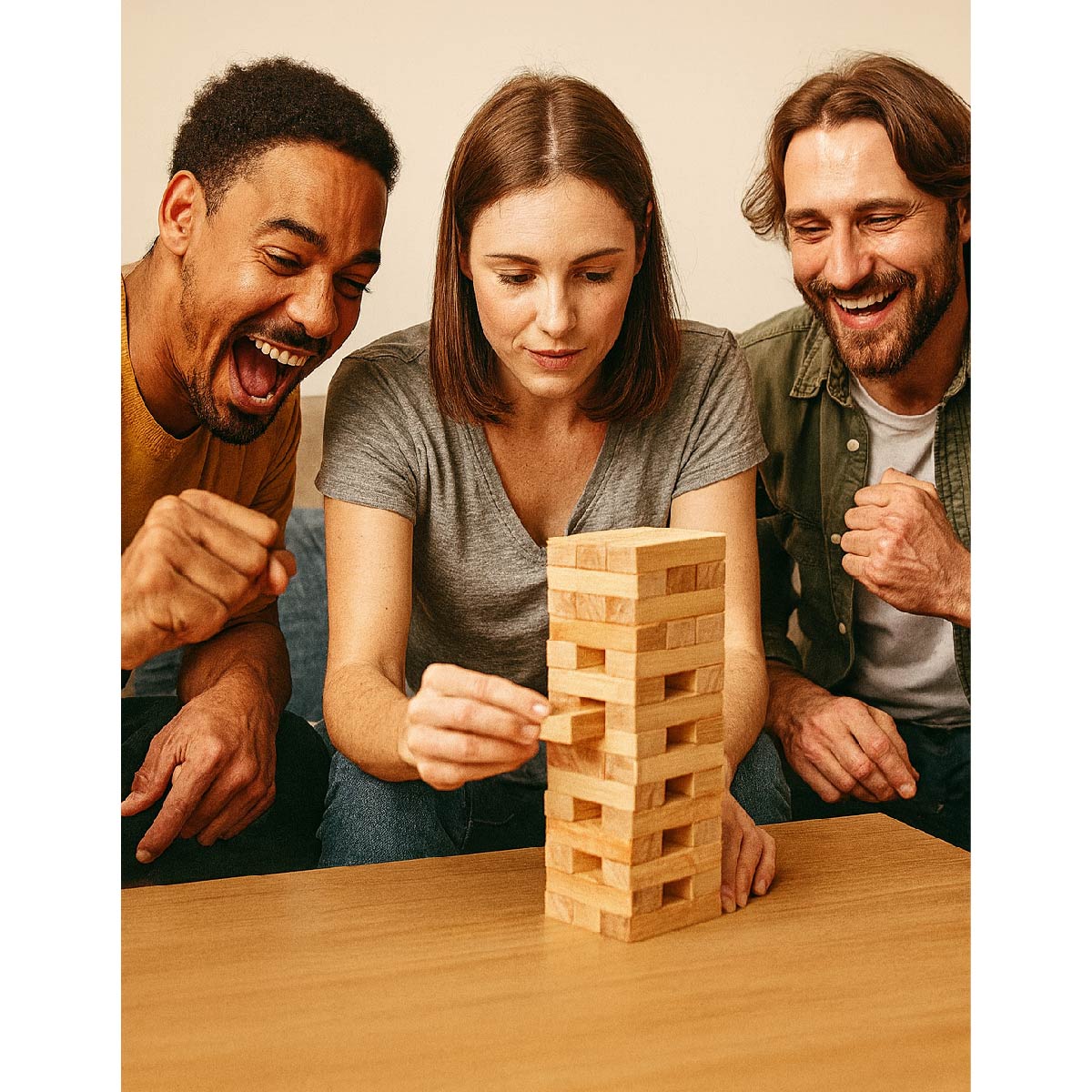 La Torre Didacta 48 Piezas De Madera