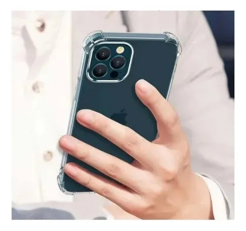 Protector Transparente AntiShock Con Bordes Reforzados Para iPhone 11 Pro Max