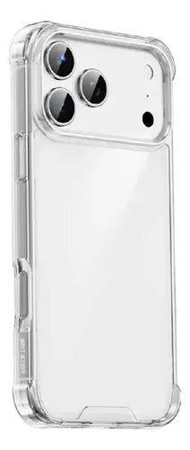 Carcasa Transparente Antishock Con Bordes Reforzados Para iPhone 17 Pro