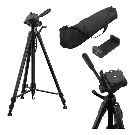 Trípode Profesional Para Fotografía Compatible 1,70mt Bolso
