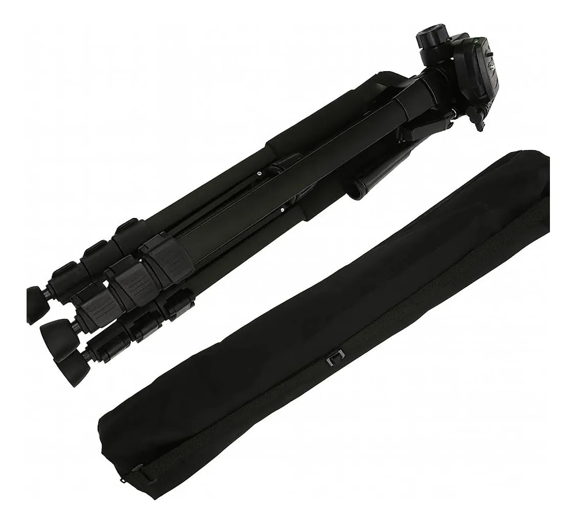 Trípode Profesional Para Fotografía Compatible 1,70mt Bolso