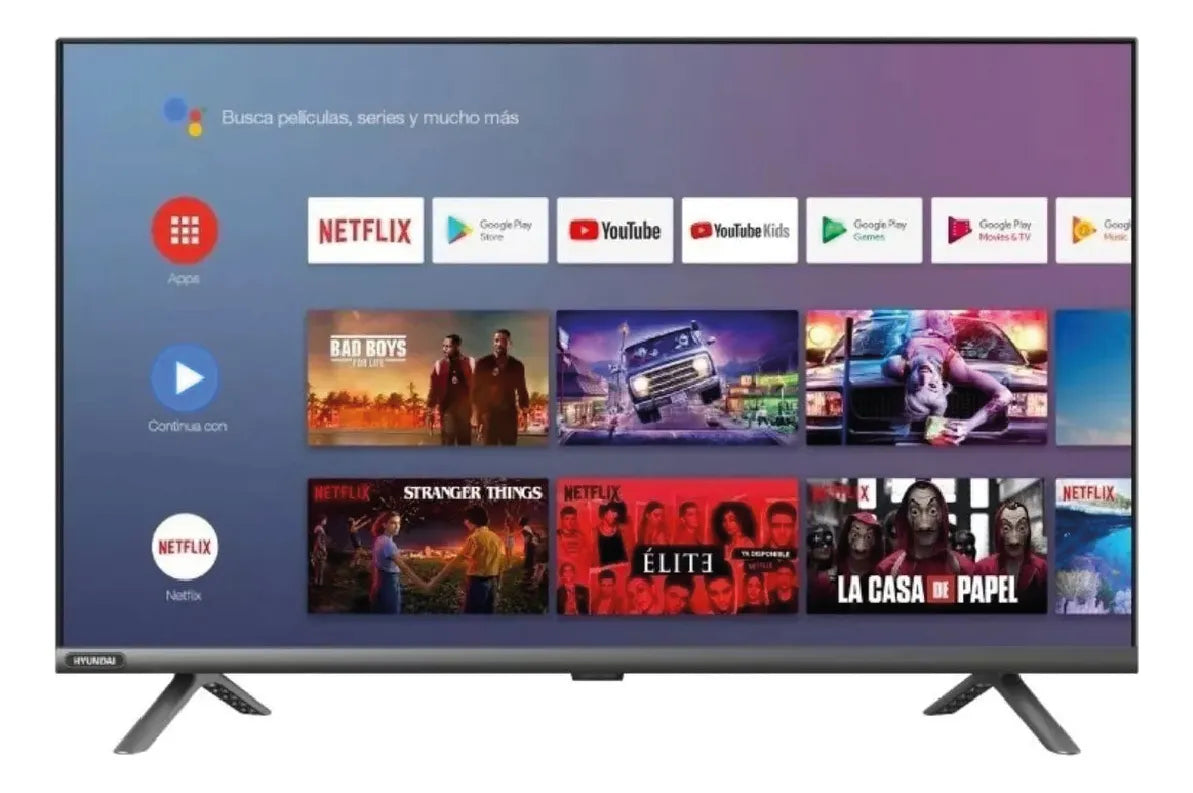 Televisor Hyundai Hydk32hd Tv Smart Led 32 Negro