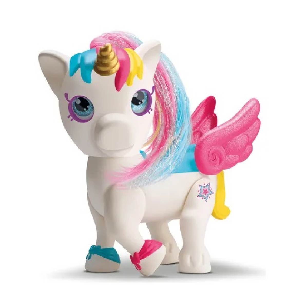Unicornio Divertoys Vinil 28cm Todo Articulado - Divertoys