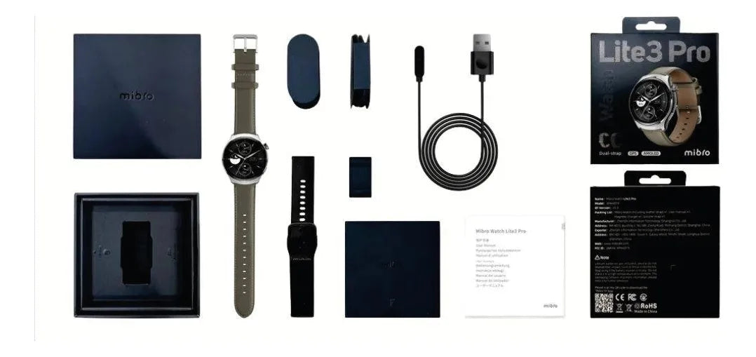 Reloj Smartwatch Mibro Lite 3 Pro 1.3 Pulgadas 350mah Verde