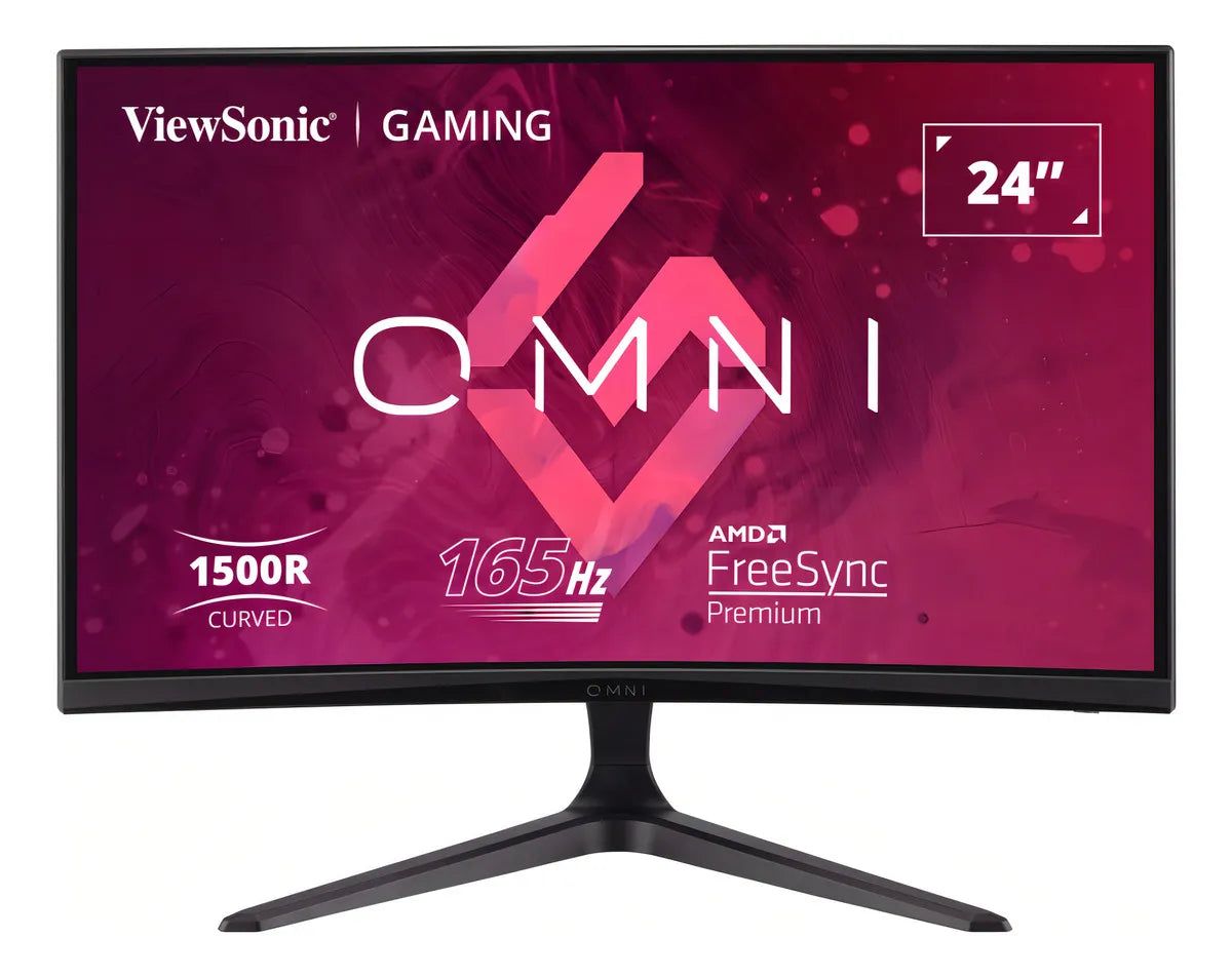 Monitor Curvo Gaming Viewsonic Omni Vx2418c 24 Full Hd Led Negro