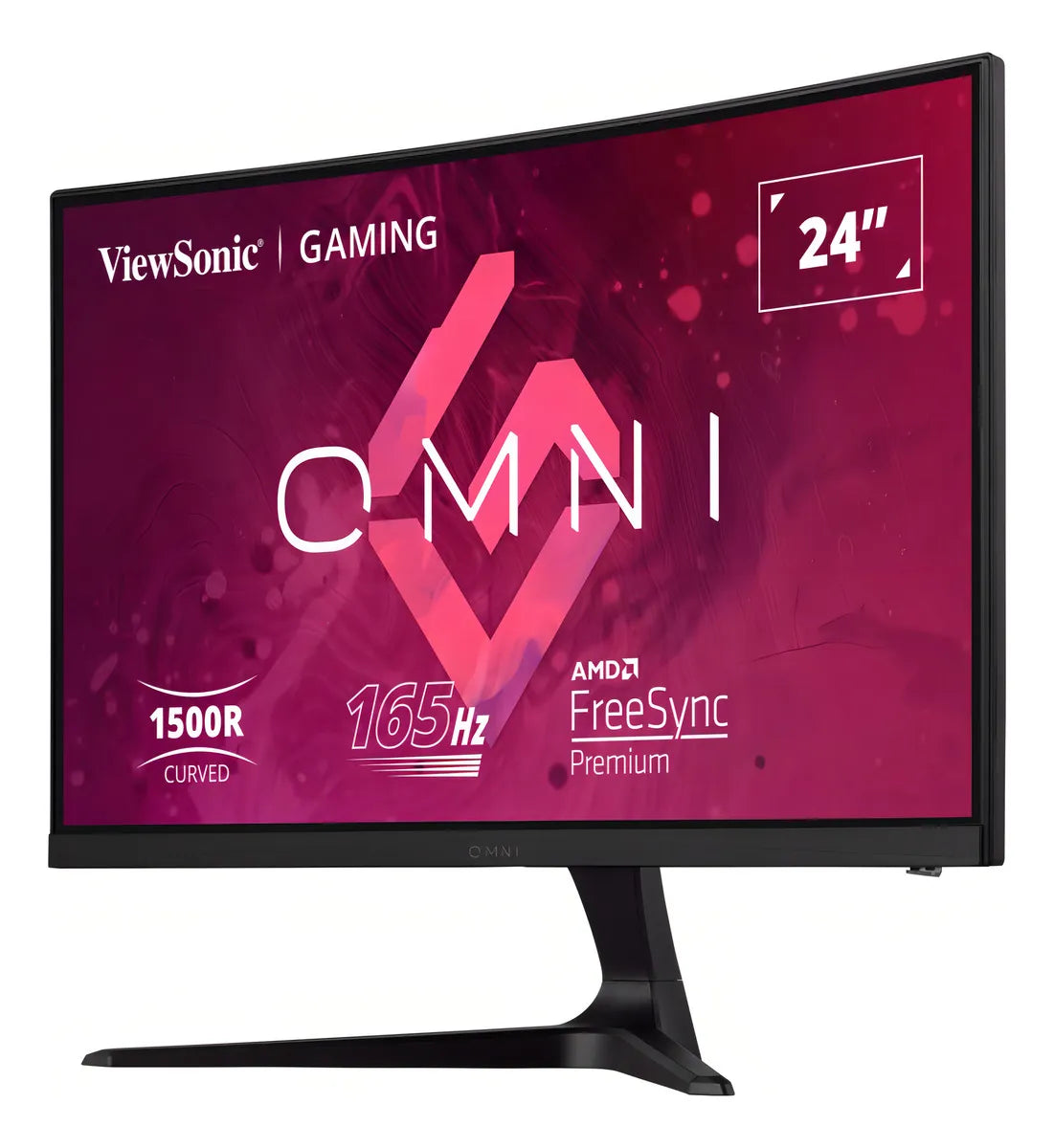 Monitor Curvo Gaming Viewsonic Omni Vx2418c 24 Full Hd Led Negro
