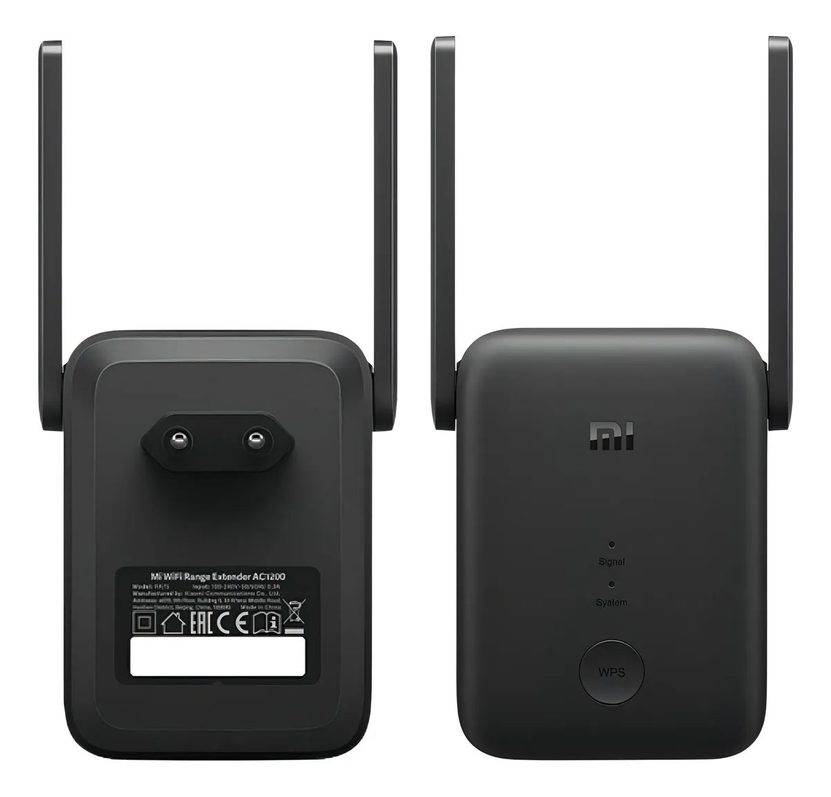 Repetidor Wifi Xiaomi Mi Range Extender Ac1200 Ac1200 Negro