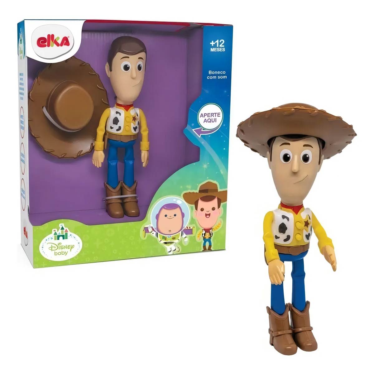 Muñeco Figura Woody Mi Amigo Con Sonido Elka 23cm