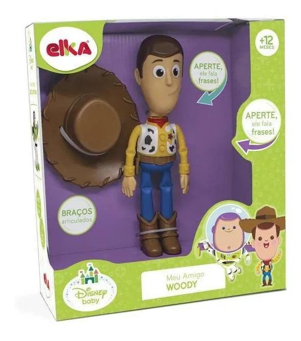 Muñeco Figura Woody Mi Amigo Con Sonido Elka 23cm