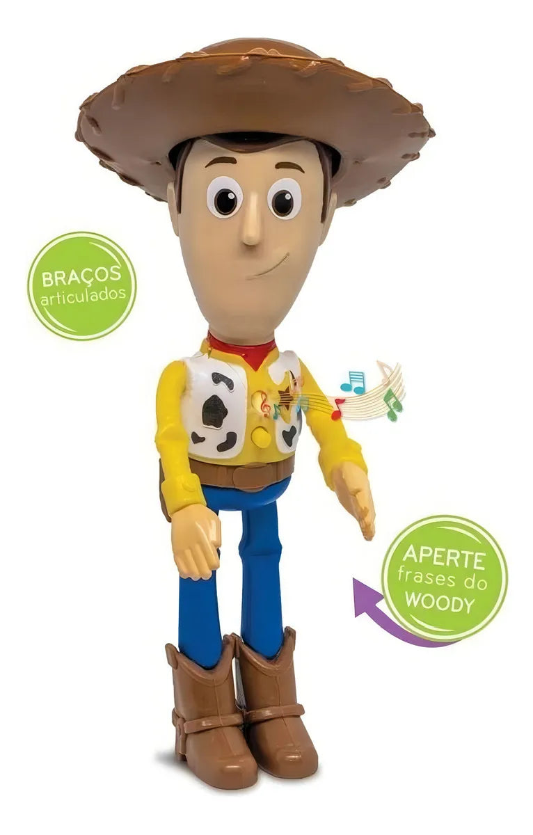 Muñeco Figura Woody Mi Amigo Con Sonido Elka 23cm