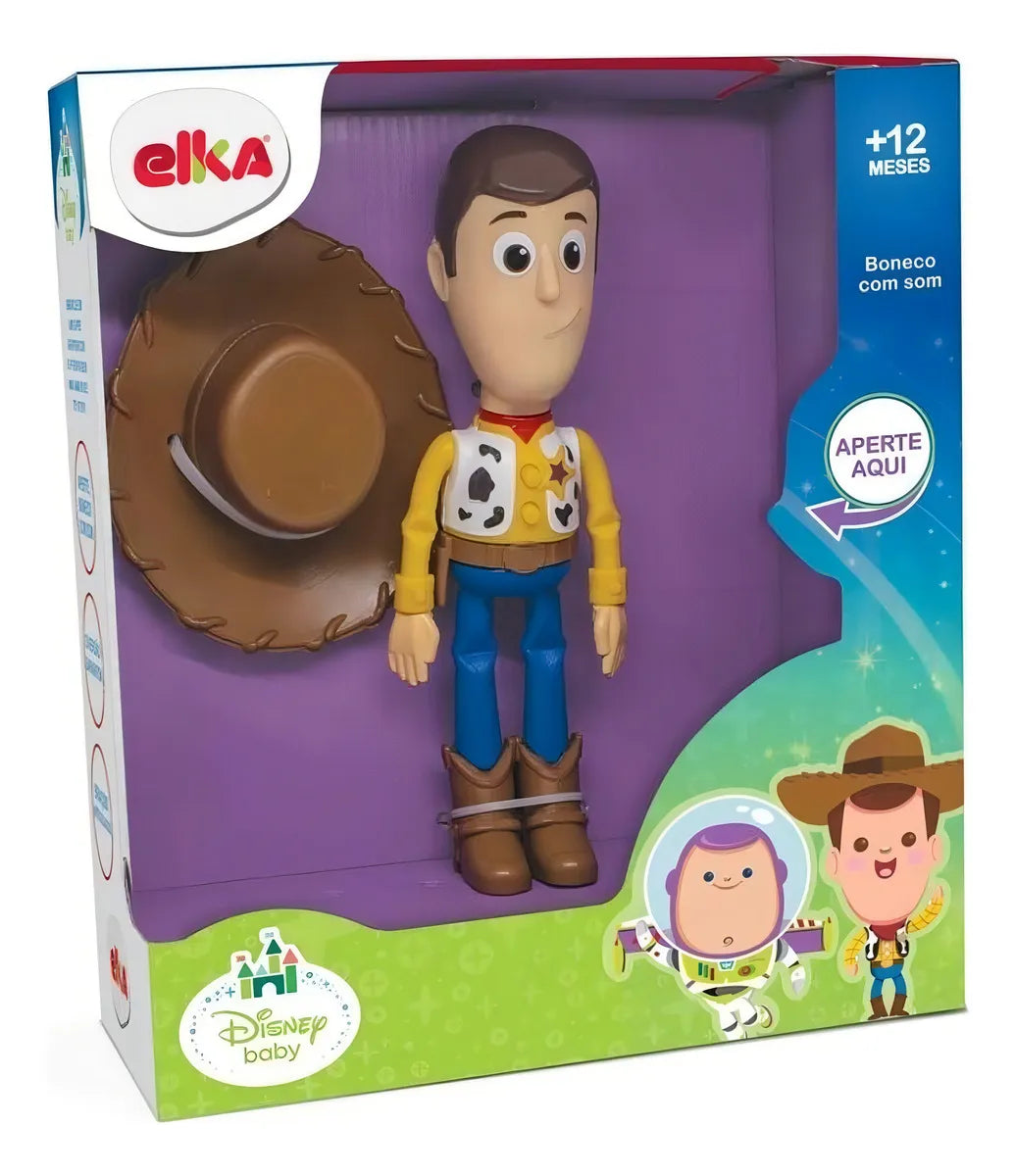 Muñeco Figura Woody Mi Amigo Con Sonido Elka 23cm