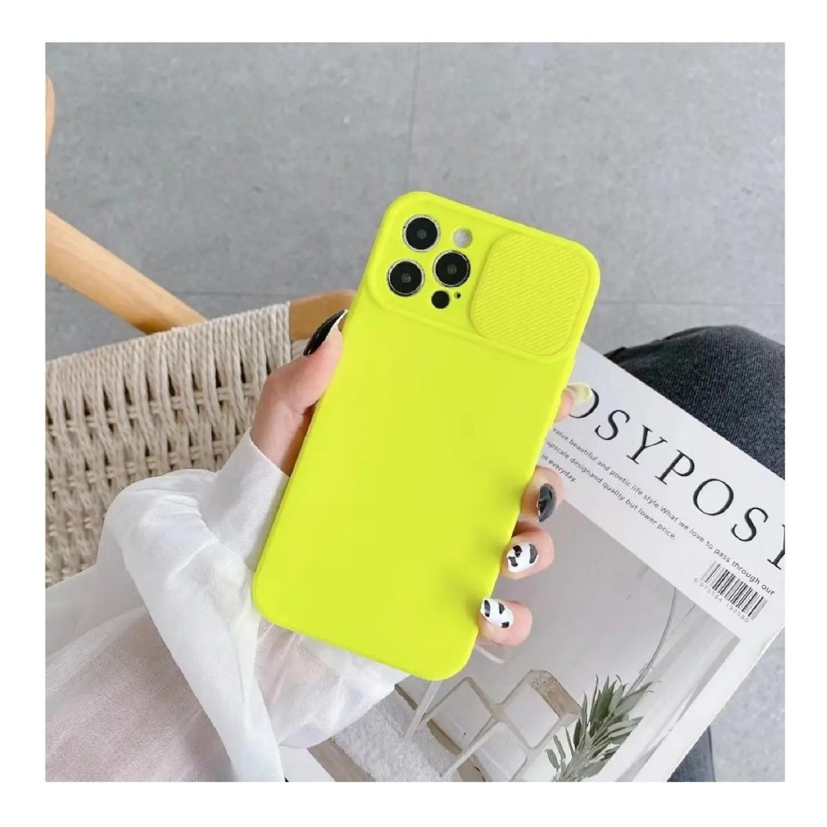 Funda Cubre Cámara De Silicona Para Xiaomi Redmi 10C