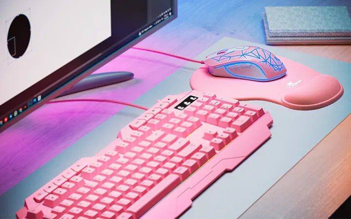 Mouse Pad Xtech XTA-530 Rosa – Comodidad y estilo para tu escritorio